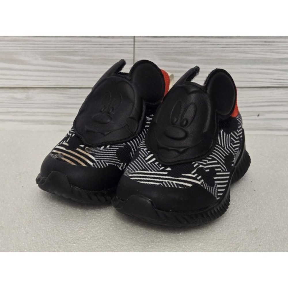 Adidas Disney Mickey Mouse‎ Shoes Kids Size 6 Black White 6K